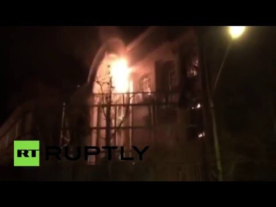 RAW: Furious protesters set fire to Saudi embassy in Tehran