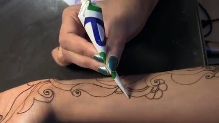 Simple and Easy to do Bridal Mehendi Henna Art  Learn Traditional Indian Bridal Henna