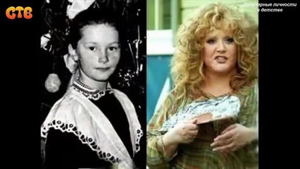 Популярные личности в детстве!