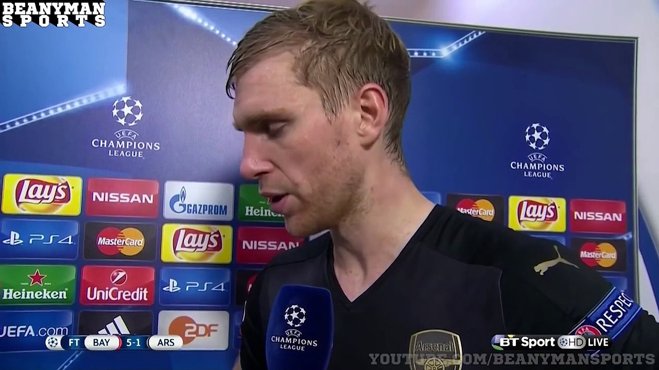 Bayern Munich 5 1 Arsenal Per Mertesacker Post Match Interview