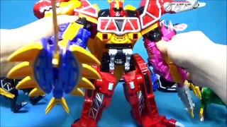 파워레인저 다이노포스 Dino Charge 공룡들 티라노킹 변신 합체 또봇 ��