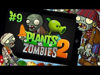 새로운 캐릭터,왕좀비,식물강화?! 식물대좀비 투! 9편(plants vs zombies 2) - 모바일 Mobile [양띵TV삼식]