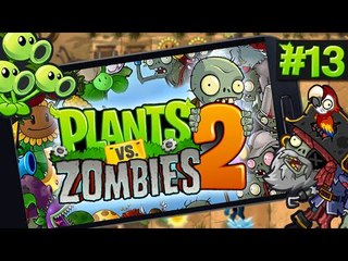 새로운 캐릭터,왕좀비,식물강화?! 식물대좀비 투! 13편(plants vs zombies 2) - 모바일 Mobile [양띵TV삼식]