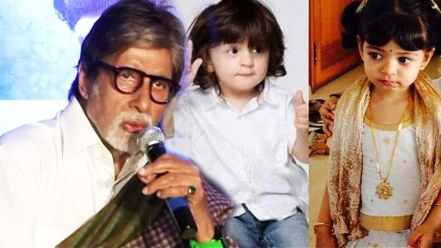Like Shahrukh, Amitabh Bachchan Wants Aaradhya-AbRam To Work Together