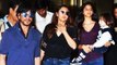 Shahrukh Khan's Daughter Suhana Carries AbRam At The Airport - CUTE