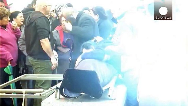 تشييع جنازة ضحيتي الإعتداء المسلّح بتل أبيب