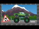 ✔ Cars Cartoons Compilation. Monster Truck with Sport Cars jumping through a bus and motorbike ✔