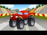 Monster Truck crazy races! Adventures Truck in the 