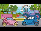 ✔ Monster Trucks Compilation | Cartoons for Children. Big Cars - Big Wheels. Extreme racing! ✔