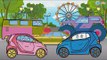 ✔ Monster Trucks Compilation | Cartoons for Children. Big Cars - Big Wheels. Extreme racing! ✔