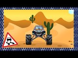 ✔ Monster Truck with Police Car Race / Bank Robbery / Cars Cartoons Compilation for kids ✔