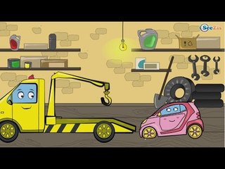 ✔ Car Wash & Car Service. Cartoons for children. Compilation for kids / Emergency Vehicles ✔