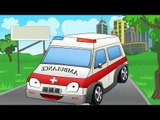 ✔ Ambulance CAR DOCTOR Truck healing Kid's Cartoon | Emergency Vehicles for children