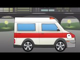 ✔ Crane and Ambulance Adventures. Cartoon for Kid's | Emergency Vehicles for children
