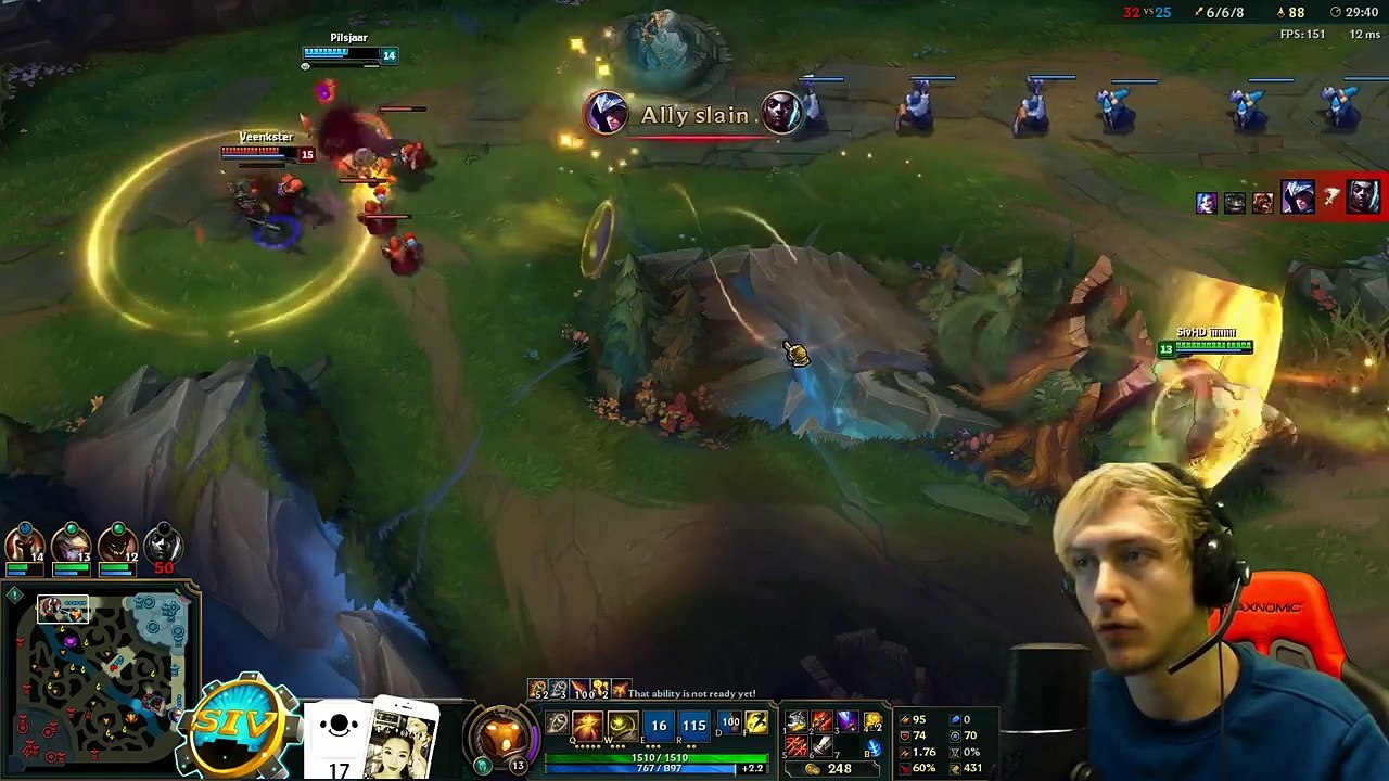 Siv HD - Best Moments #77 - THE NEEDLESSLY LARGE LAW - League of legends