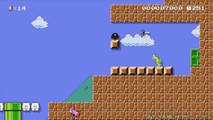 Super Mario Maker - NES Remix (Super Mario Bros 2 & Excitebike) Event Course Playthrough!