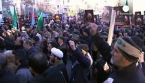 Iranians protest against Saudi execution of Shi'ite cleric al-Nimr