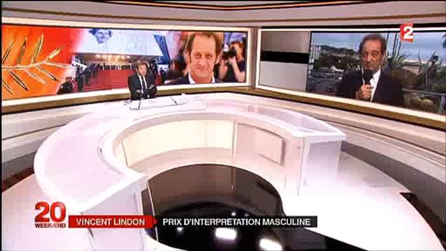 Vincent Lindon très ému par les commentaires de Laurent Delahousse