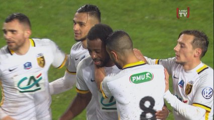 Le penalty de Tallo face à Amiens