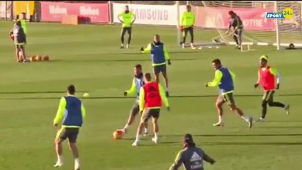 James Rodriguez Humiliates Sergio Ramos With Brilliant Skill In Training 2016