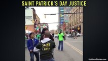 St. Paddys Day Police Tackle