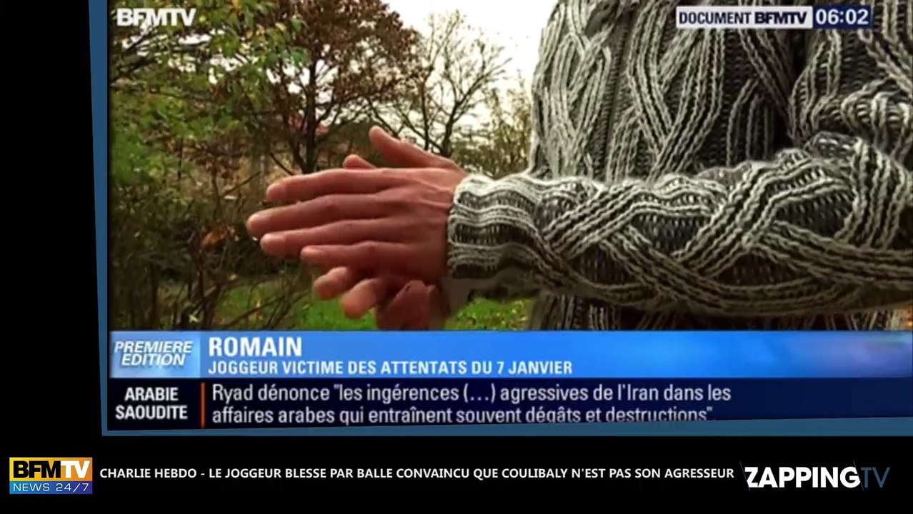 Charlie Hebdo – Le joggeur blessé par balle sort de son silence "Ce n'était pas Coulibaly"