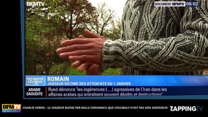 Charlie Hebdo – Le joggeur blessé par balle sort de son silence "Ce n'était pas Coulibaly"