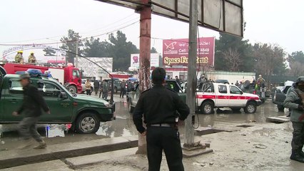 Suicide bomber strikes near Kabul airport