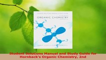 Download  Student Solutions Manual and Study Guide for Hornbacks Organic Chemistry 2nd Ebook Online