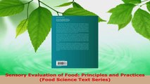 Download  Sensory Evaluation of Food Principles and Practices Food Science Text Series PDF Free
