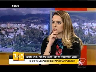 7pa5 - Menaxhimi i hapesirave publike - 4 Janar 2016 - Show - Vizion Plus