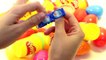 Surprise Eggs Play Doh Eggs huevo kinder sorpresa by Kidstvsongs