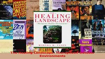 PDF Download  The Healing Landscape Therapeutic Outdoor Environments PDF Online