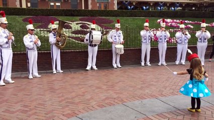 California Lane's First Visit to Disneyland Part One Minnie Mouse