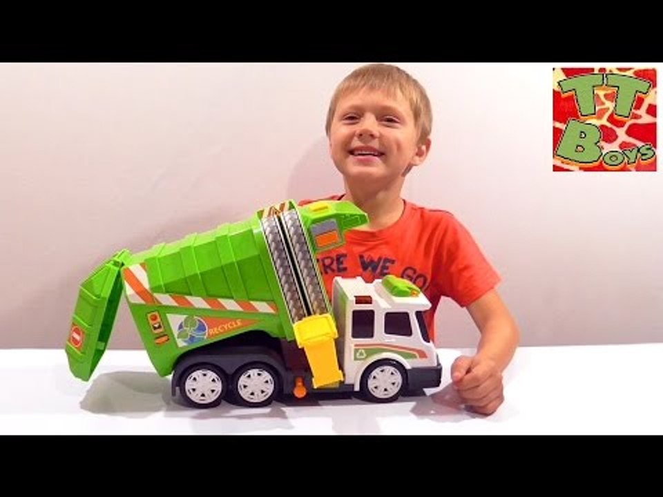✔ Dickie Игрушки. Мусоровоз - Машинки для детей / Garbage Truck Toys. Videos for children. VLOG