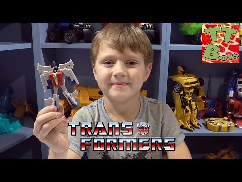 ✔ Трансформеры. Распаковка новых друзей от Игорька. Видео для детей / Transformers Starscream ✔