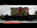 Zap Mahallesi teröristlerden temizlendi, Türk bayrağı asıldı, İstiklal Marşı okundu