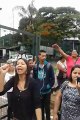 Moradores de Ibirité protestam contra aumento das passagens