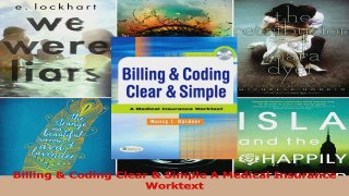 PDF Download  Billing  Coding Clear  Simple A Medical Insurance Worktext Read Online