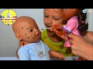 ✔ Baby Born and girl Yaroslava visited a Doc McStuffins / Video for children ✔