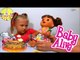 ✔ Alive Doll. Little girl Yaroslava feeds her new interactive Baby Doll / Video for kids / VLOG ✔