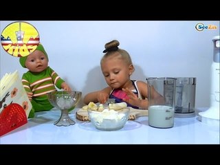 ✔ Baby Born Doll and Cook Yaroslava do a milk cocktail. Delicious / Videos for kids / VLOG ✔