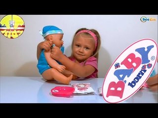 ✔ Baby Born. Little girl Yaroslava prepared a surprise — new clothes for the baby / Video for kids ✔