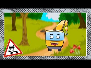 ✔ Crane work on the construction site. Cars Cartoons for children / Compilation for kids / 6 Episode