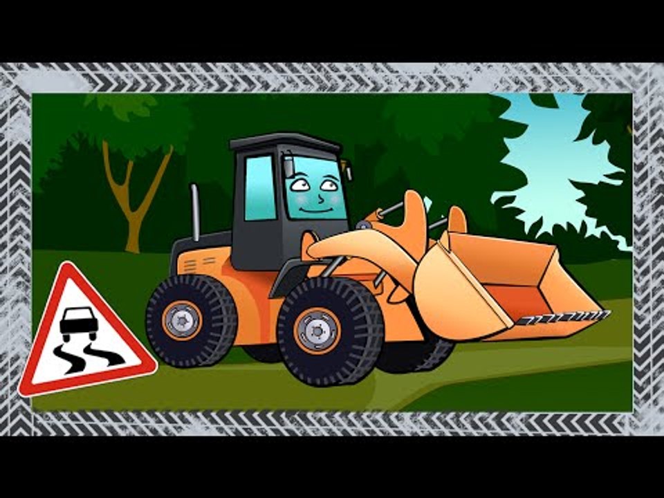 ✔ Tractor on the construction site. Compilation for kids / Cars Cartoons for children / 13 Episode ✔