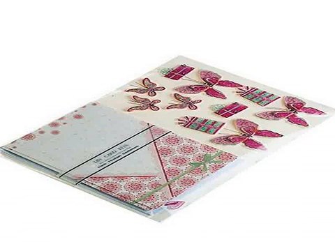 Популярный подарок на день рождения - Набор для создания открытки Розовые бабочки в г. Омск