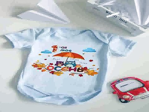 Наконец-то!Купил подарок на именины - Боди для малыша с вашим текстом Моя 1-ая осень в г. Ставрополь