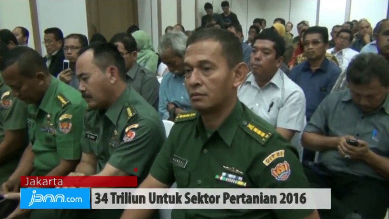 Kementrian Pertanian Resmi Kucurkan Dana Rp. 34 Triliun