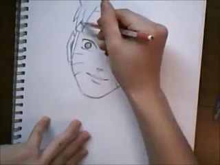 drawing naruto/ dessiner naruto - ( Trailer )