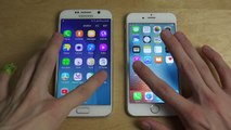 Samsung Galaxy S6 Android 6.0 Beta vs. iPhone 6S iOS 9.2 - Which Is Faster?